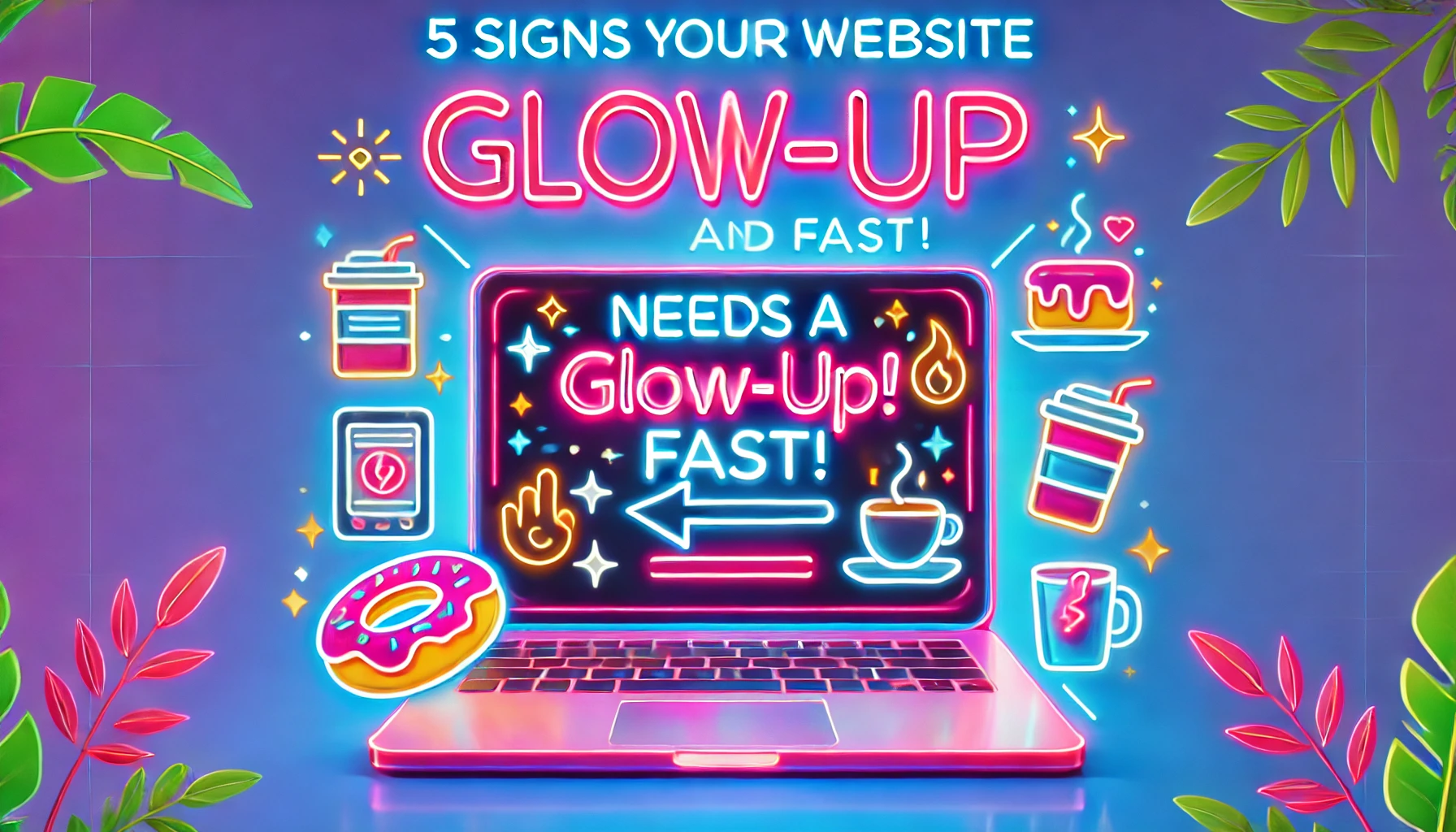 5 Signs Your Website Needs a Glow-Up (And Fast!)